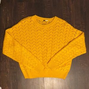 Yellow Knit Sweater